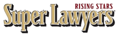 Logo Recognizing Cucinelli Geiger, PC's affiliation with Super Lawyers: Rising Stars
